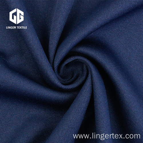 Dyed 100% Polyester 1X1 Rib Fabric For Collar